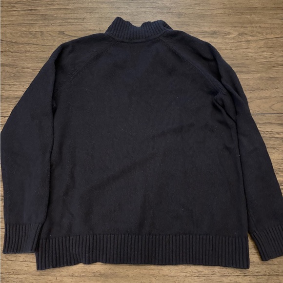 Boden Navy V-Neck Women's Sweater - Picture 4 of 5